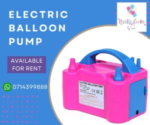 Electric balloon pump party items badulla bandarawela welimada passara nuwara eliya ella haputhale diyathalawa mahiyanganaya monaragala