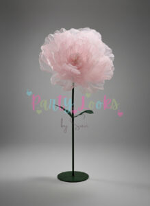 3ft pink peony
